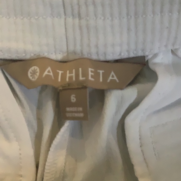 Athleta white athletic shorts - Picture 3 of 3